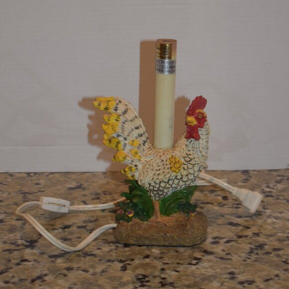 Very Nice Rooster Nightlight Lamp - Picture 3 of 6